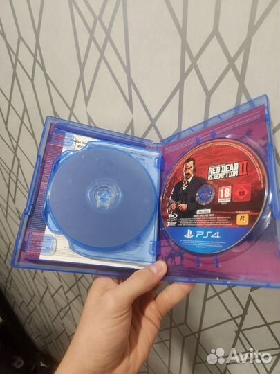 Диск для ps4 RDR2