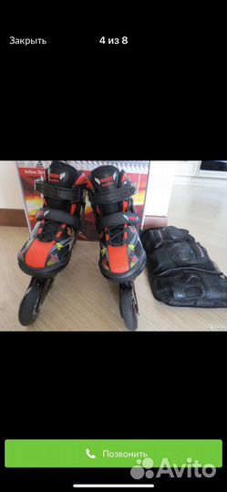 Ролики Roces раздвижные 36-40