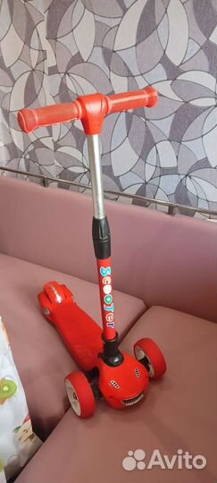 Самокат детский трёхколёсный бу