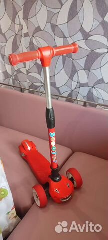 Самокат детский трёхколёсный бу