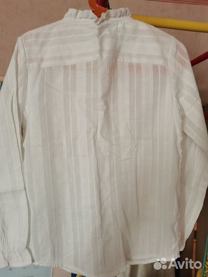 Новая рубашка (блузка) для девочки р-р 128
