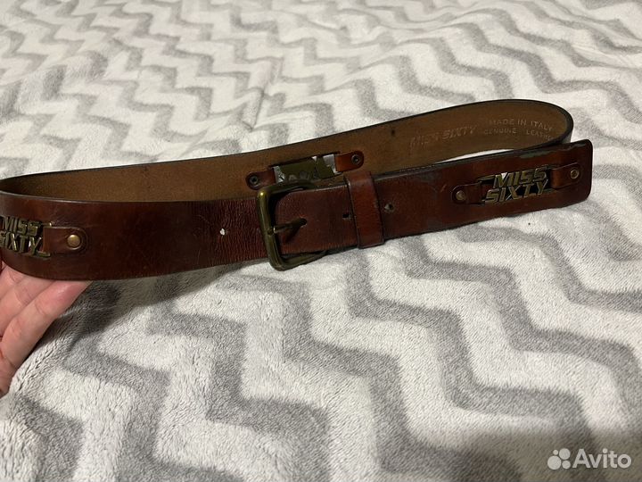 Ремень женский кожаный италия