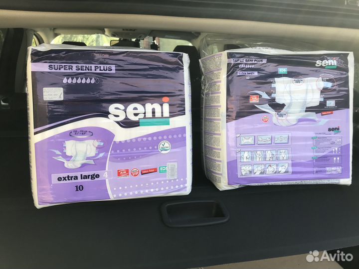 Памперсы для взрослых Super seni plus