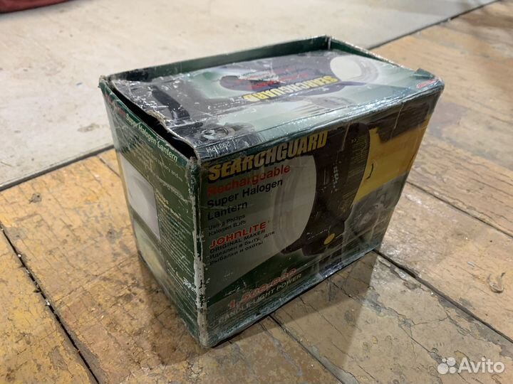 Фонарь галогенный, аккумуляторный прожектор