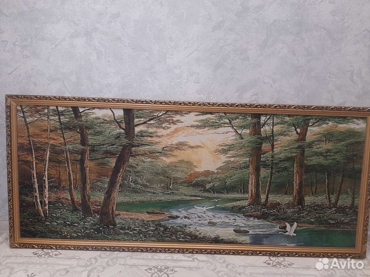 Картина из гобелена
