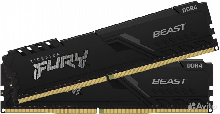 Оперативная память ddr4 16gb 3200 fury