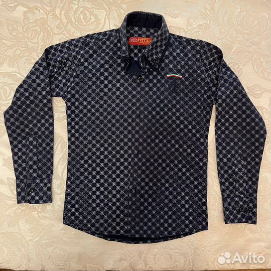 Рубашки цветные и школьные на мальчика 128-134