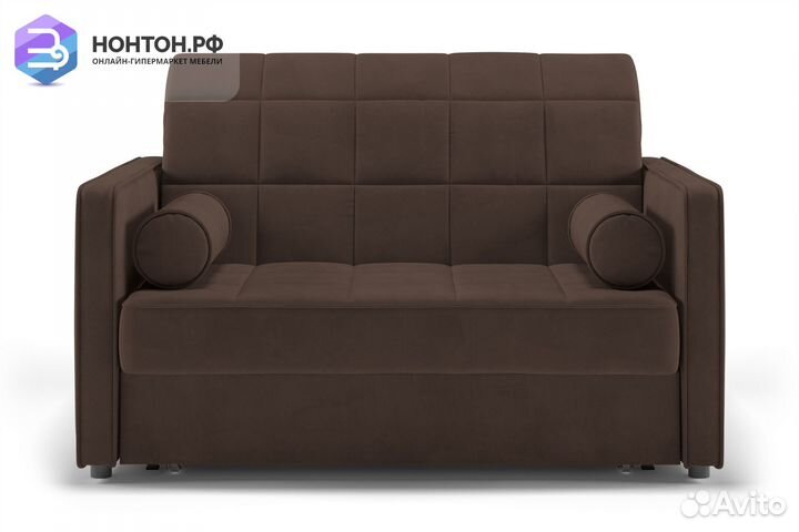 Диван аккордеон Модо коричневый