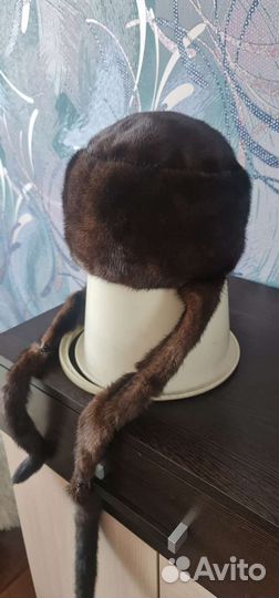 Шапка норковая женская