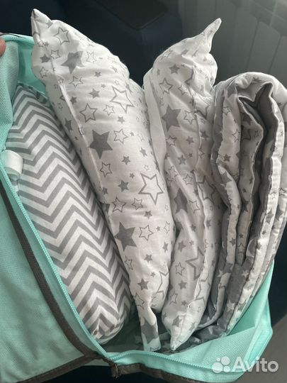 Бортики в детскую кроватку новые