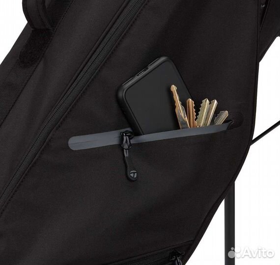 Сумка для гольфа TaylorMade Flextech Carry, черная