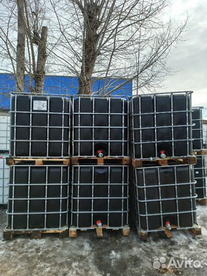 Еврокубы черного цвета 1000л