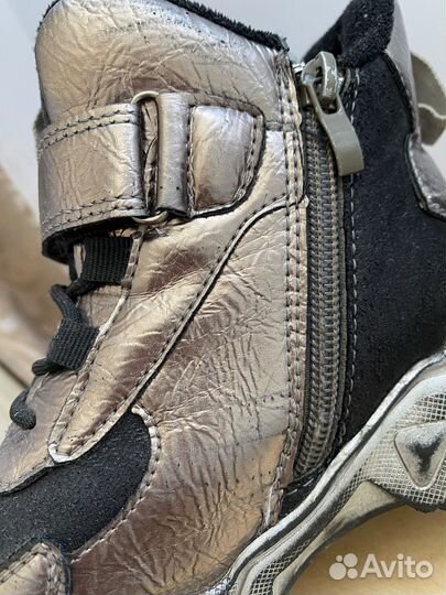 Ботинки демисезонные для девочки 34