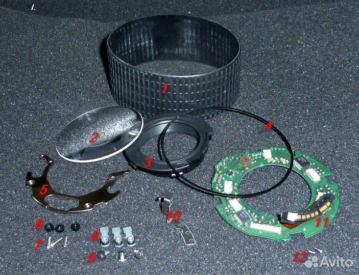 Canon EF 70-300mm 4-5.6 IS USM детали на ремонт