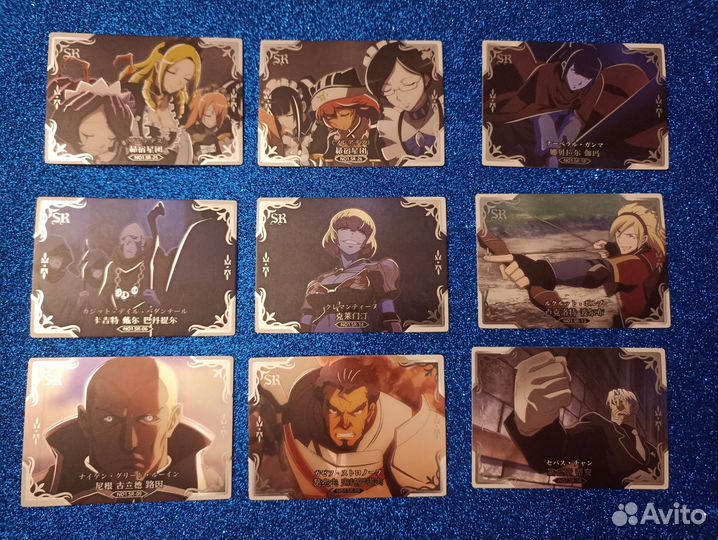 Карты аниме Overlord