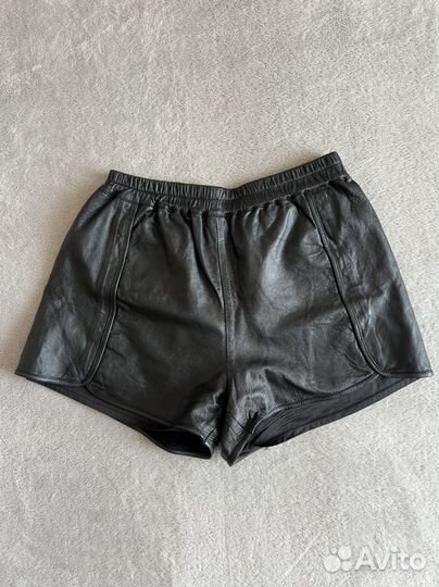 Шорты из натуральной кожи (xs)