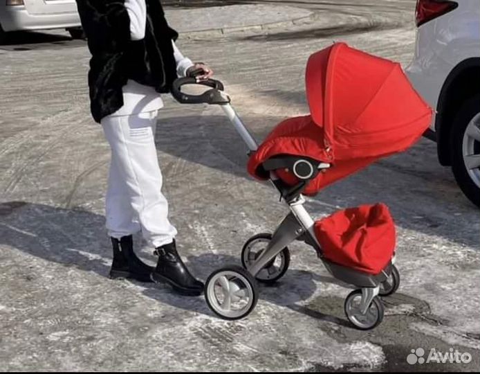 Stokke Коляска 3 в 1 Xplory X Ruby Red