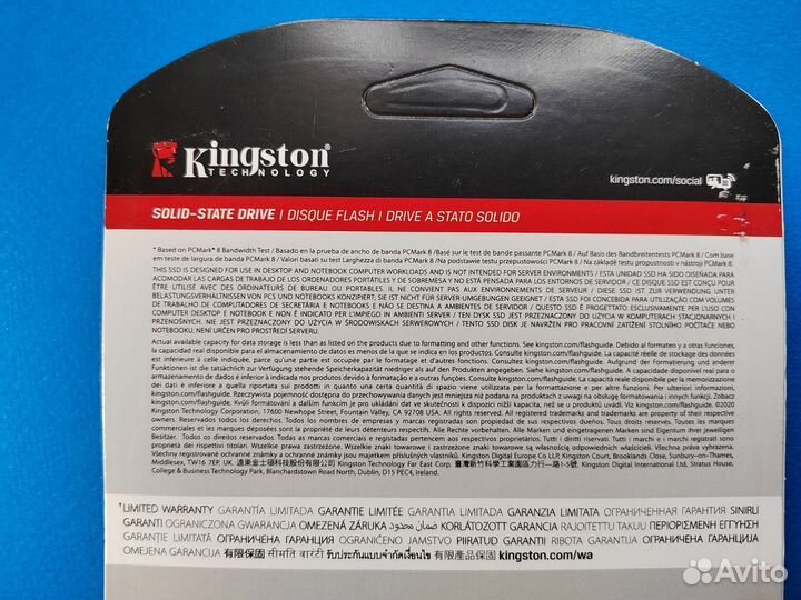 SSD 240GB M.2 2280 ngff kingston A400 Новый