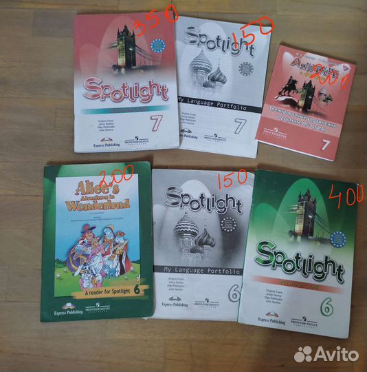 Учебники английского для разных классов