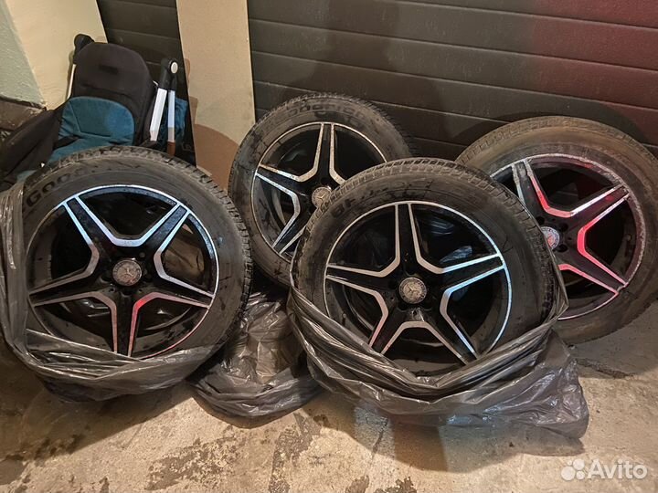 Комплект колес r18 235 55 18 mercedes glk