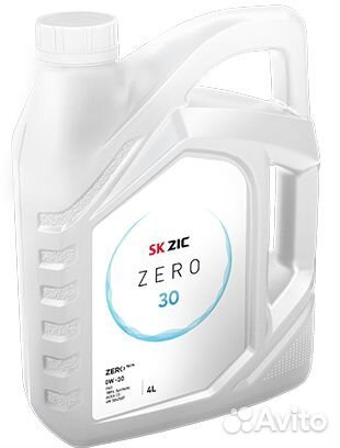 Масло ZIC 0/30 zero 30 acea C3 синтетическое 4 л