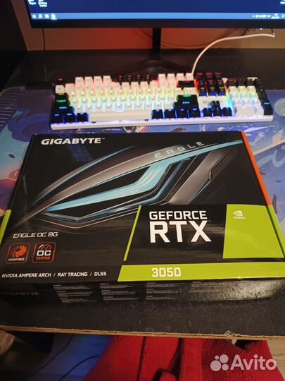 Видеокарта gigabyte rtx 3050 8gb