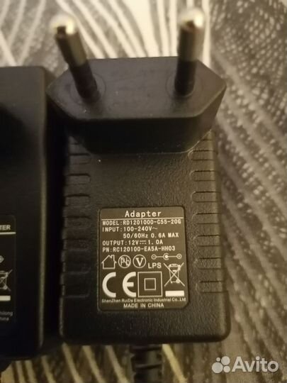 Блок питания 12v от 1А. 1,5. 2А