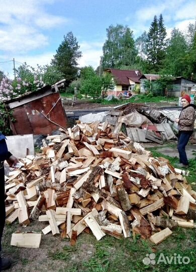 Дрова в укладку любого объема Осиновые в Сертолово