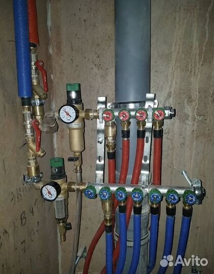 Частный мастер сантехник Монтаж гребенки