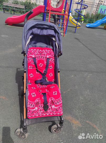 Коляска трость maclaren quest denim