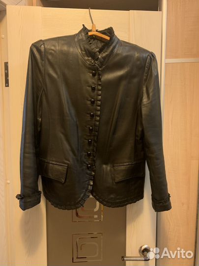 Куртка кожаная женская