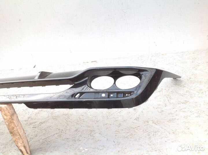 Юбка заднего бампера Kia Stinger I (2017—2021)