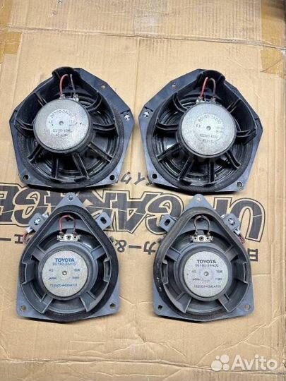 Штатные колонки, динамики Toyota Crown 151-157