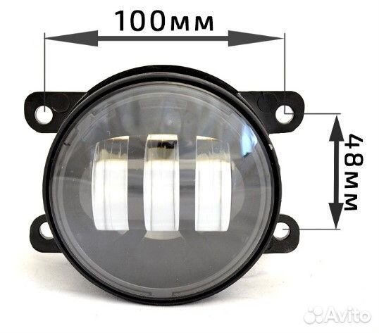 Противотуманные фары LED Subaru 60w