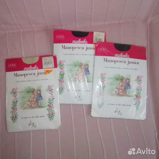 Колготки для девочки Manopesca junior Maler 3-4г