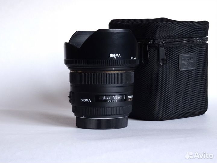 Объектив Sigma 50 1.4 (Canon)