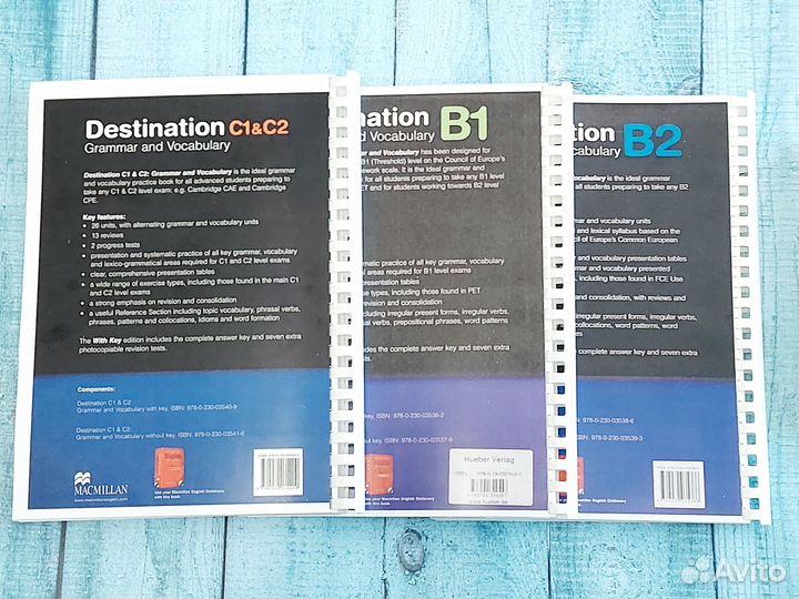 Destination B1, B2, C1-C2 Учебники, 3 шт