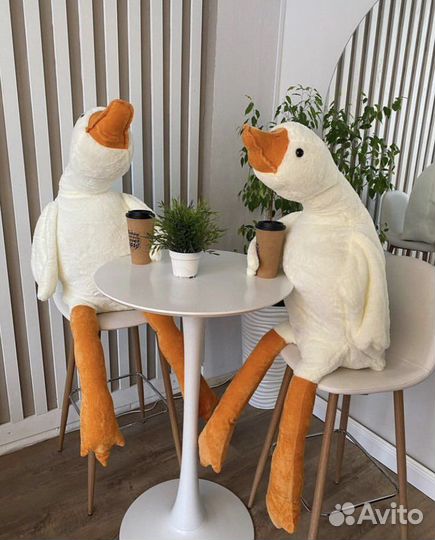 Гусь обнимусь мягкая игрушка