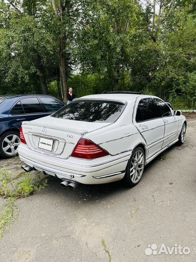 Mercedes-Benz S-класс 5.0 AT, 1999, 300 000 км