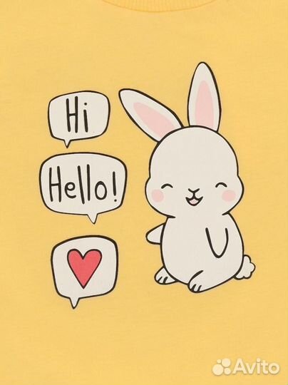 Футболка для девочки CRB csbg 63771-30-396 Ж (80)