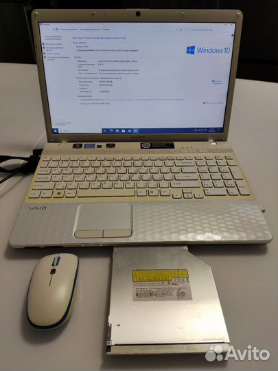 Ноутбук sony vaio