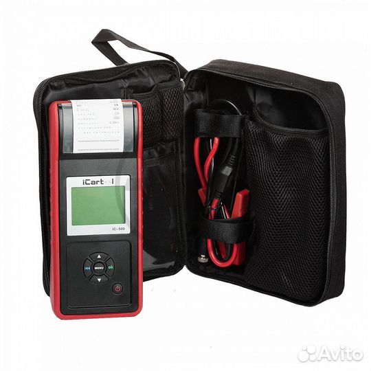 Тестер аккумуляторных батарей акб 12/24V