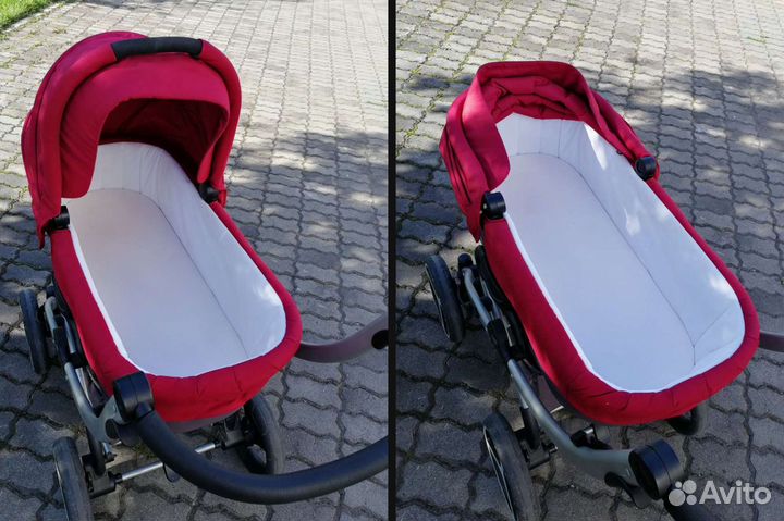 Зимняя теплая Коляска Chicco 3в1 с автолюлькой