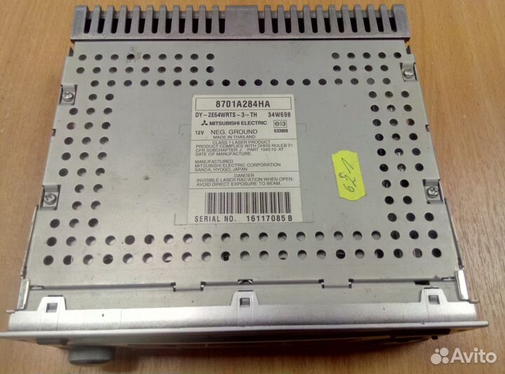 Магнитола Mitsubishi Pajero Sport L200