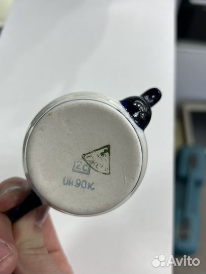 Самовар с чайником Гжель