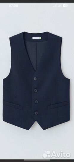 Школьные брюки,жилет,рубашка на 146р