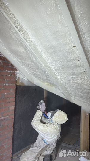 Утепление пеной ППУ