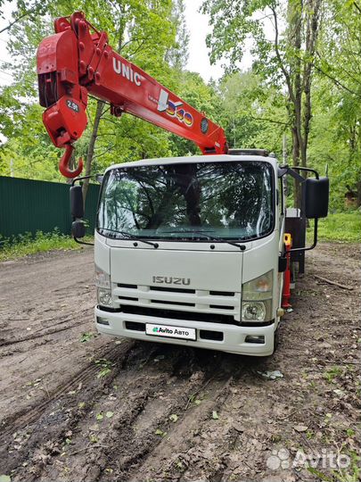 Isuzu NQR90 с КМУ, 2017