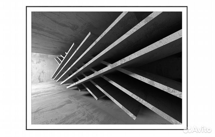 Постер «Геометрия в архитектуре» (48 х 62 см) Ангс