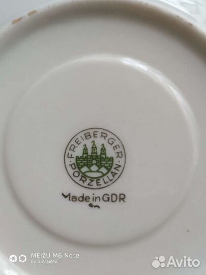 Немецкий сервиз гдр кофейный на 12 персон